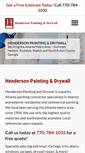 Mobile Screenshot of hendersonpainting.com